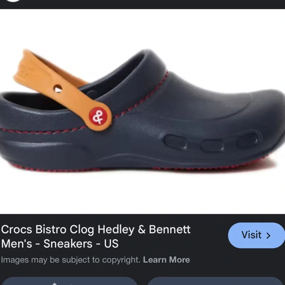 NWT Bistro Crocs Unisex Clog - Picture 2 of 9